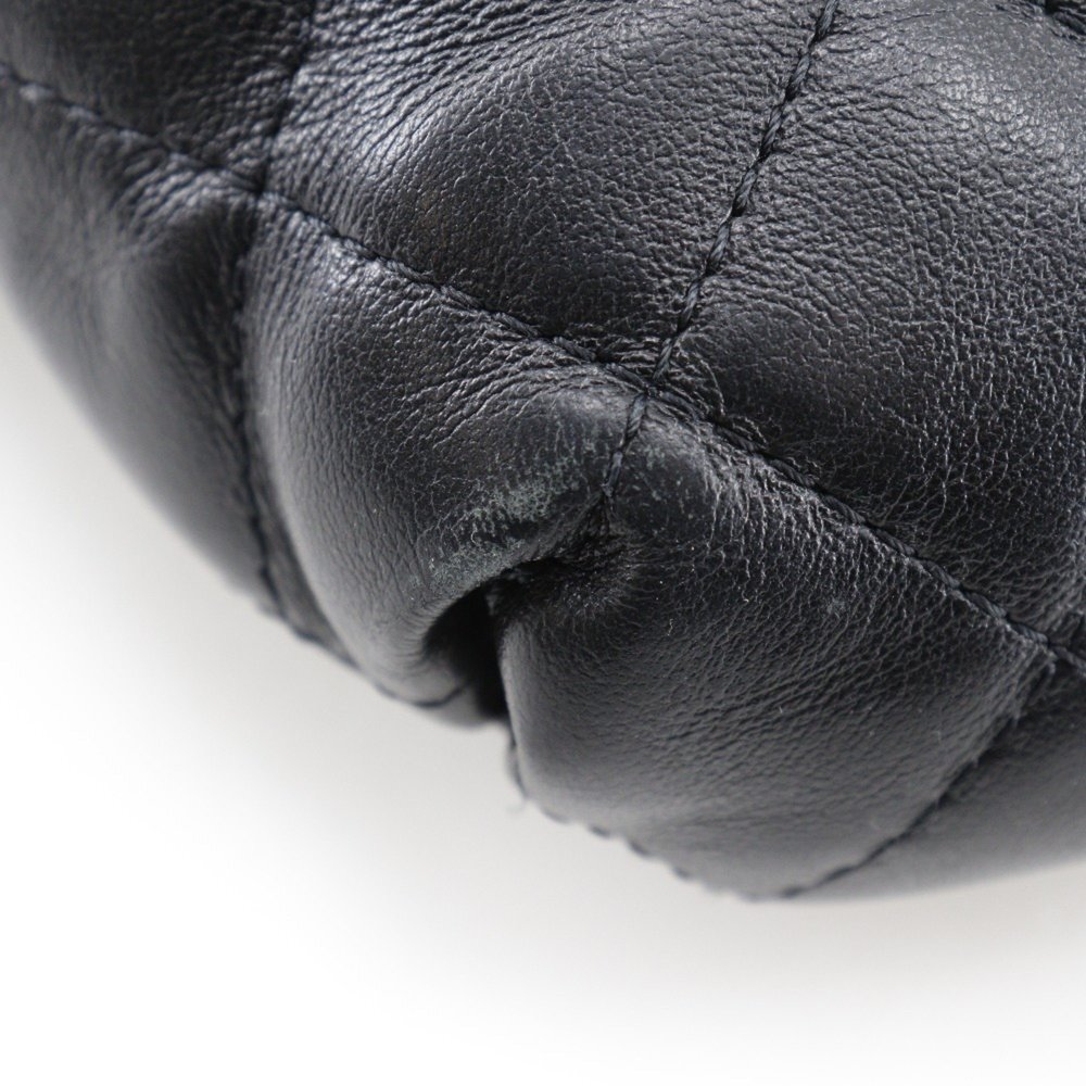 CHANEL Black Lambskin Leather Fanny Pack - Picture 4 of 16